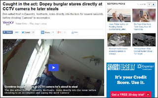 Caught in the Act - Yahoo Article